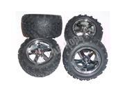 T-maxx 3.3 Tires 4973 5373 (assembled 4 Wheels 6.3