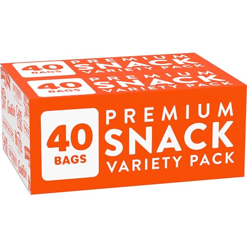 Goldfish Crackers, Snyder's of Hanover Pretzels, and Cape Cod Potato Chips Premium Snack Variety Pack for Adults and Kids, 40 Count thumbnail