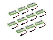 10x Cordless Phone Battery for Uniden BT-1016 BT-1021 BT-1025 BT-1008 WITH43-269