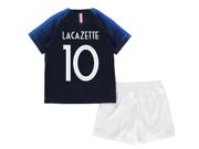 2018-2019 France Home Nike Mini Kit (Lacazette 10)