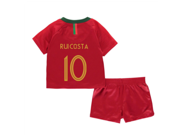 2018-2019 Portugal Home Nike Baby Kit (Rui Costa 10)
