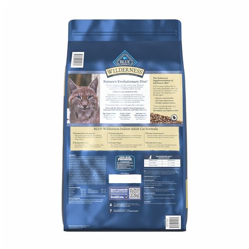 Blue Buffalo Wilderness High Protein  Natural Adult Indoor Dry Cat Food  Chicken 15-lb thumbnail