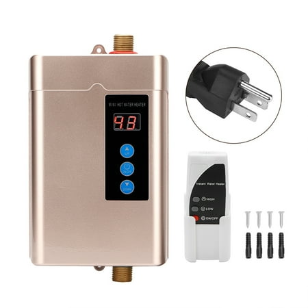 Water Heater  28-55 Degrees Celsius Electric Water Heater Touch Screen Button Safe PC Copper Prevent Leakage for Household