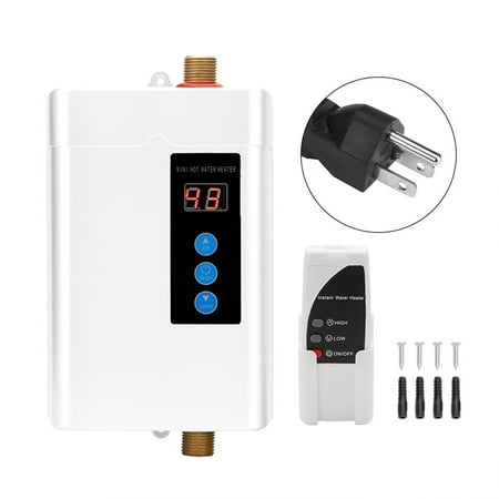 Water Heater  28-55 Degrees Celsius Electric Water Heater Touch Screen Button Safe PC Copper Prevent Leakage for Household