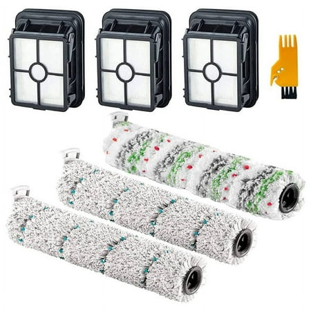 Replacements Parts for CrossWave Cordless Max 2554 2590 2593 2596 Series Vacuum Multi-Surface 2787 Brush Rolls