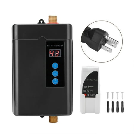 Water Heater  28-55 Degrees Celsius Electric Water Heater Touch Screen Button Safe PC Copper Prevent Leakage for Household
