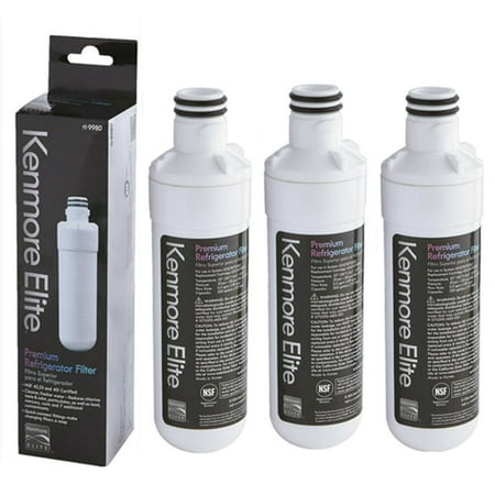 3 Pack Fit for Kenmore 9980 469980 Refrigerator Water Treatment Filter Compatible with LT1000P
