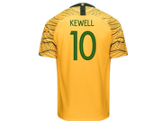 2018-2019 Australia Home Nike Football Shirt (Kewell 10)