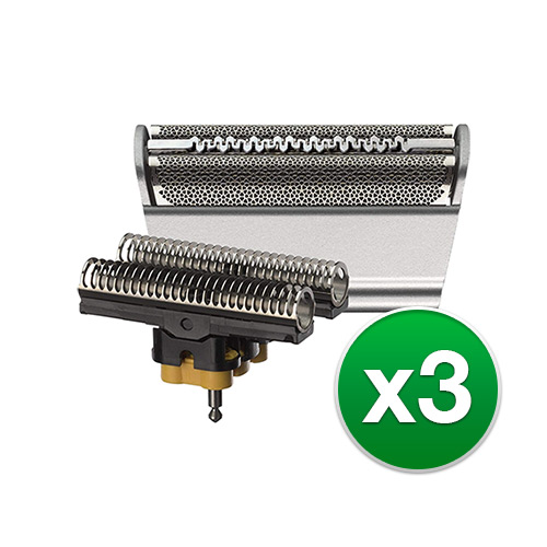Braun 31S Replacement Foil & Cutter for 5796 Shaver Model (3 Pack)