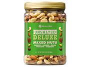 UNSALTED DELUXE MIXED NUTS, UNSALTED