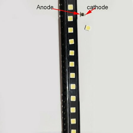 2W 6V 3535 TV Backlight LED Smd Diode Cool White LCD 150Lm Lamp Bead Chip