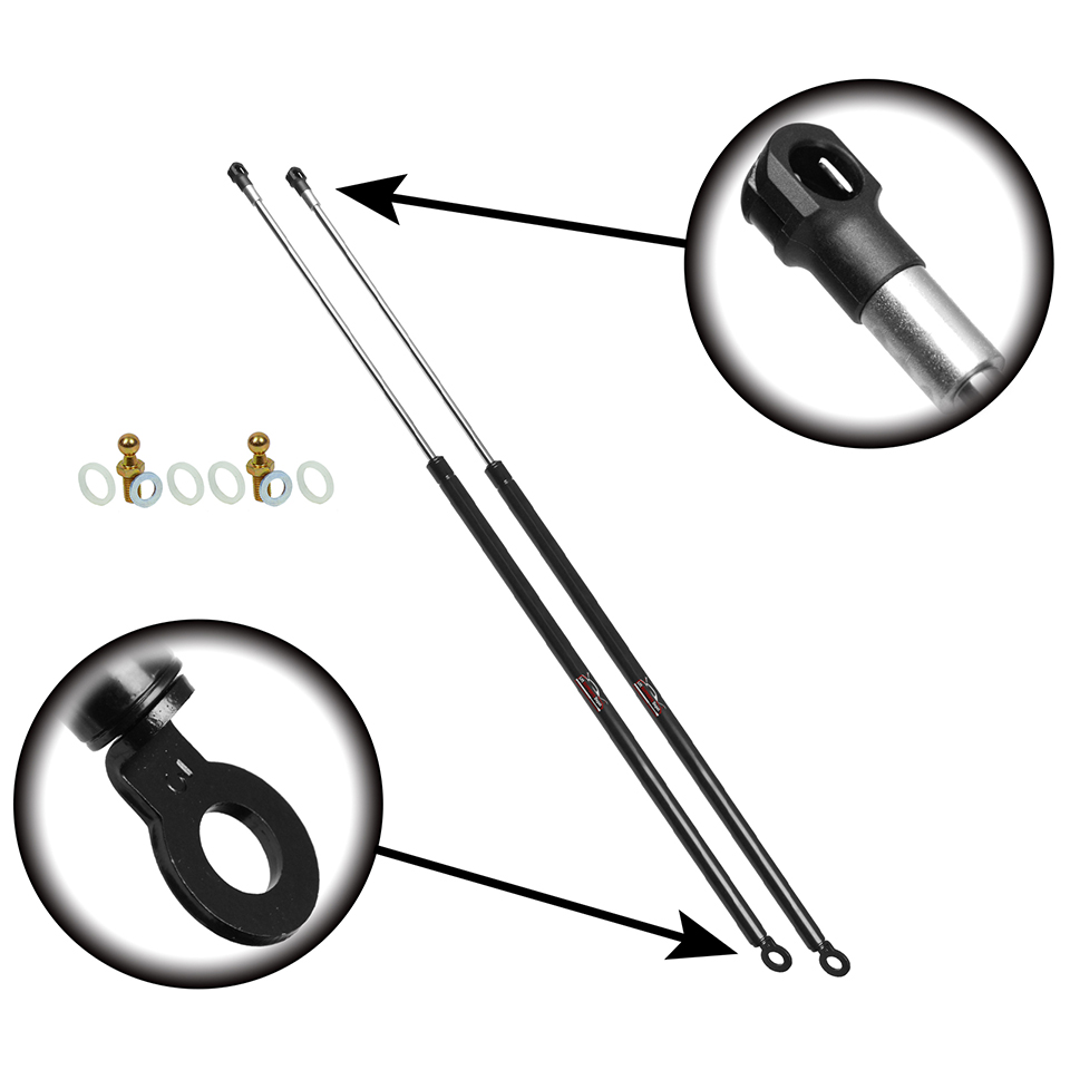 Set of 2 New Made by Strong Arm 6229 Fits Mazda Rx7 1986 to 1991 Hatch Lift Supports Exc Convertible