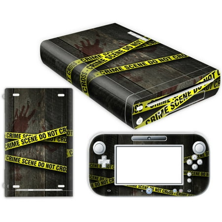 Skin Sticker for Wii U Game Skin Decals Cover for Wii U Console and Gamepad (0255)