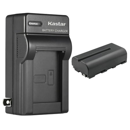 Kastar 1-Pack NP-F550 / NP-F570 Battery and AC Wall Charger Replacement for Handheld Particle Counter TSI 700032 532  AEROTRAK 9306  9036-01  AEROTRAK