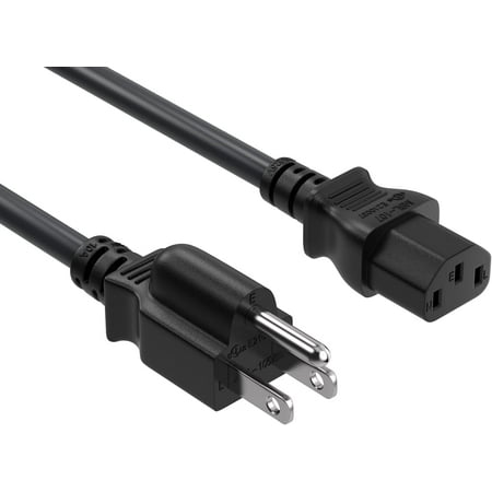 Guy-Tech AC in Power Cord Cable Plug Lead Compatible with Peavey 6505+ 6505 Plus 112 Combo Amp 6505 MH Guitar 20 Watt IPR-1600 Amplifier PV118D 18  30