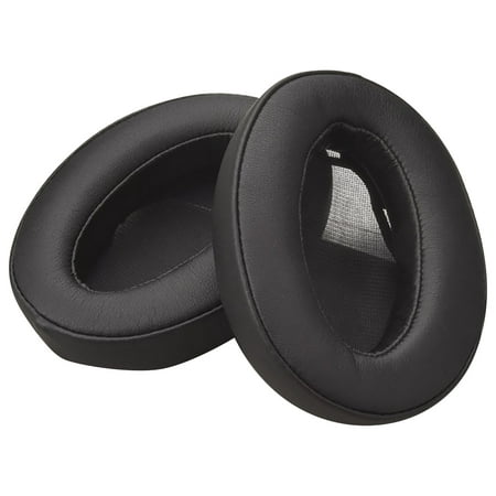 Warkul 1 Pair Ear Cushion Ultra Soft Replacement Comfortable Protein Faux Leather Headphone Cushion for WH H910N