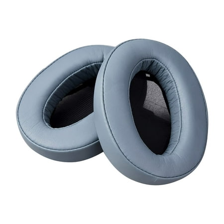 Warkul 1 Pair Ear Cushion Ultra Soft Replacement Comfortable Protein Faux Leather Headphone Cushion for WH H910N