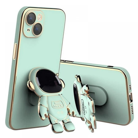 Astronaut iPhone Case for iPhone 14 11 12 13 Pro Max Pro Designer Phone Cover for Women Men with Stand Case