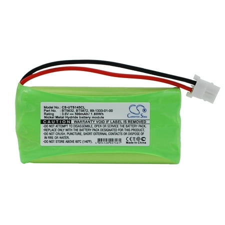 BanGomi Battery Replacement for Uniden 5105 5145 5146 LS5105 LS5145 LS5146 89-1333-01-00 BT5632 BT5872 (500mAh/3.6V)