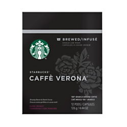 Starbucks Verismo Caffe Verona Brewed Coffee Pods 12-Count