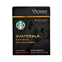 Starbucks Verismo 12-Count Guatemala Antigua Espresso Pods