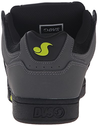 DVS Men's Celsius Skateboarding Shoe, Grey/Grey Lime Nubuck, 11 M US thumbnail