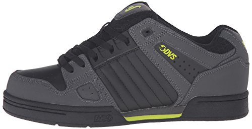 DVS Men's Celsius Skateboarding Shoe, Grey/Grey Lime Nubuck, 11 M US thumbnail