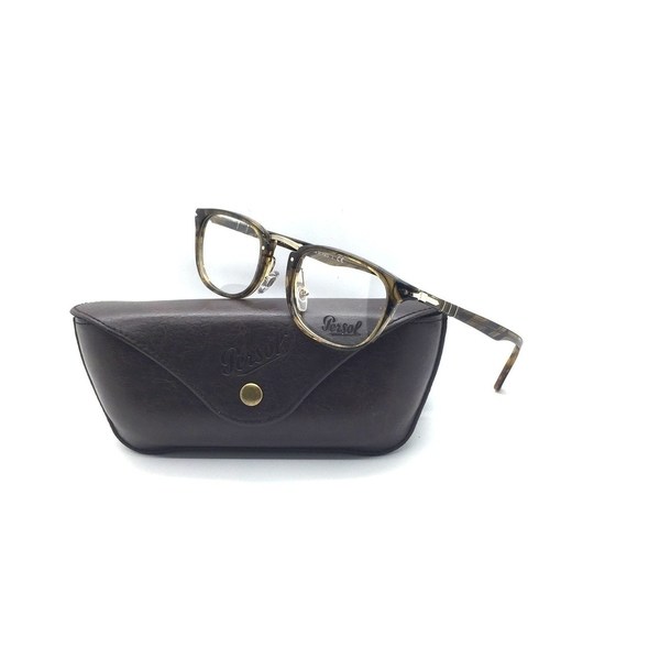 PERSOL 3126-V 1021 Typewriter Edition Brown Havana RX 50mm Eyeglasses