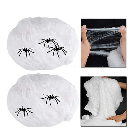 Fall Decor Clearance Cotton Props Spider Home Bar Party Festival Decoration