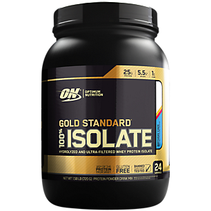 Gold Standard 100% Hydrolyzed and Ultra-Filtered Whey Protein Isolate- Birthday Cake (1.58 Lbs. / 24 Servings)