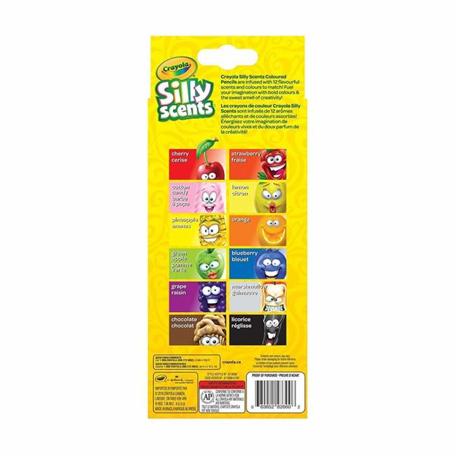 Crayola Silly Scents Colored Pencils - 12 Count