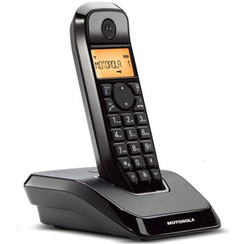 Motorola S1201 Wireless Landline Phone Negro