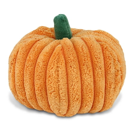 DolliBu Large Pumpkin Plush - Spooky Plush Pumpkin Toy for Teddy Bear Stuffed Animal  Cute Halloween Decor  Party Favor and Crafts  Thanksgiving Mini 
