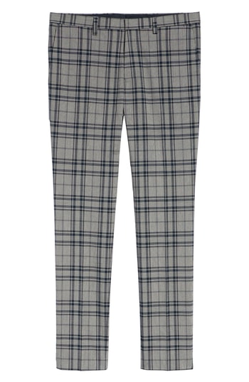 Men's Topman Classic Fit Suit Trousers, Size 3034 - Grey