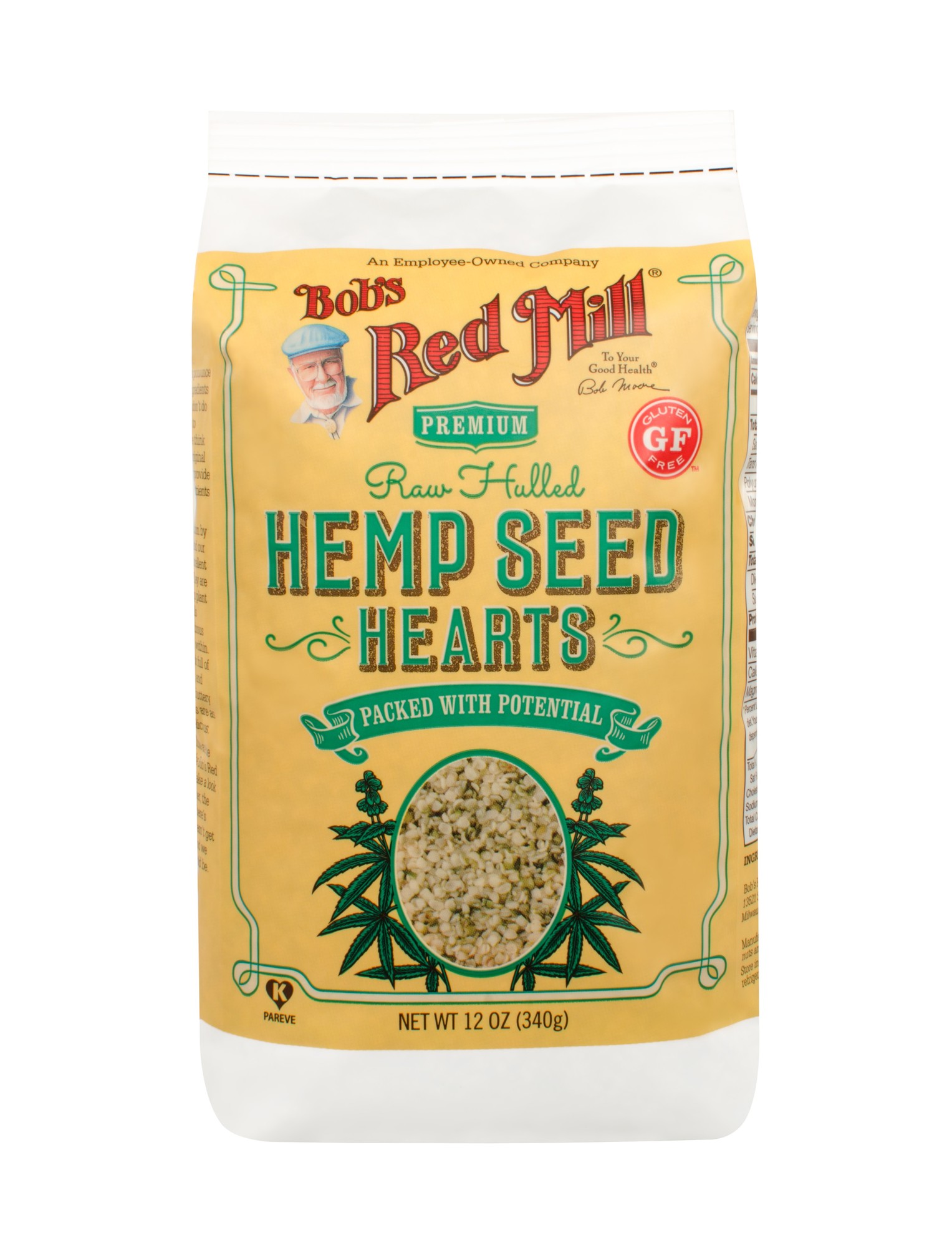 Bob's Red Mill Raw Hulled Hemp Seed Hearts
