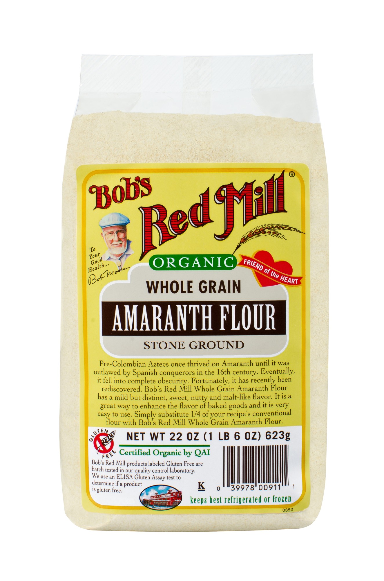 Bob's Red Mill Organic Amaranth Whole Grain Flour
