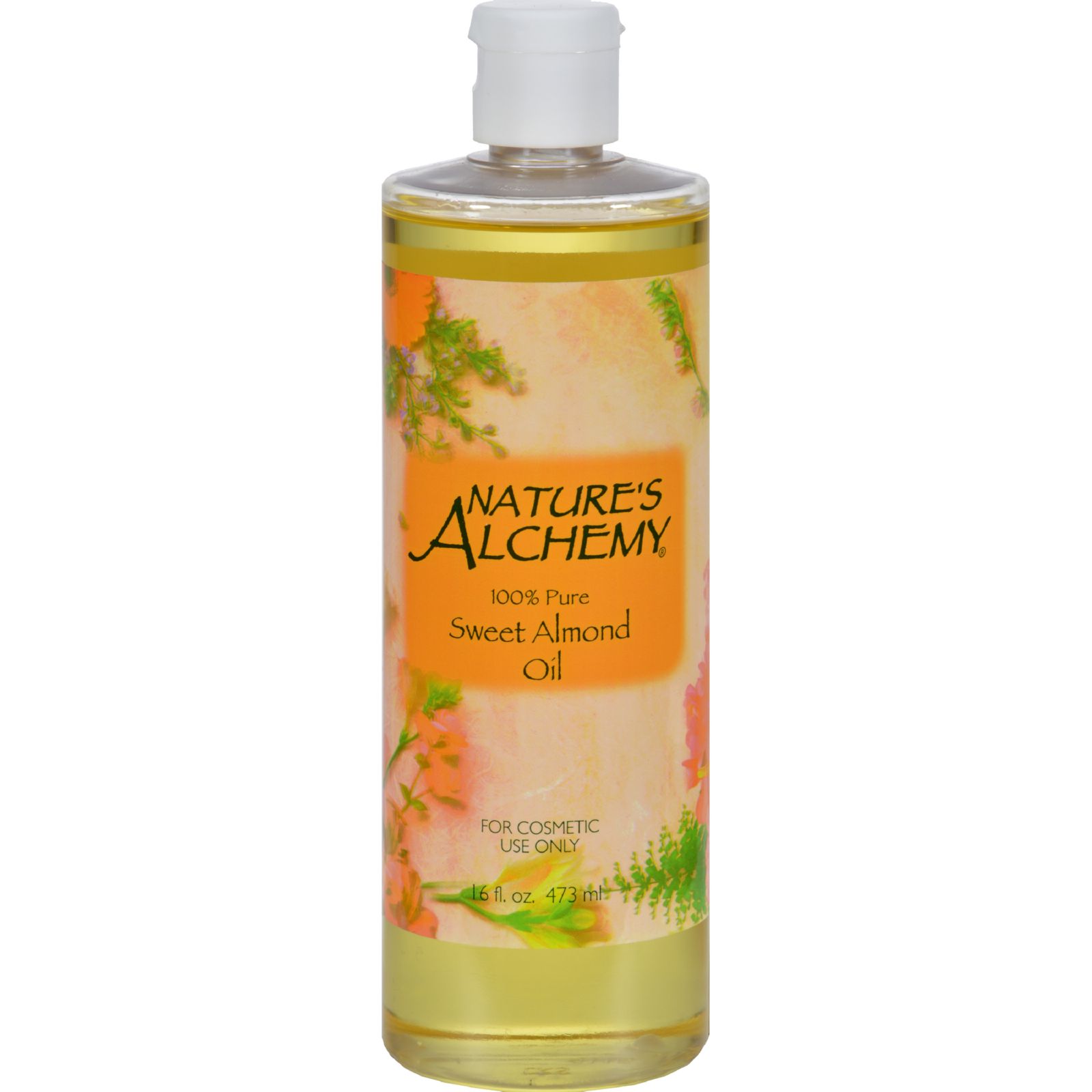 Natures Alchemy, Carrier Oil, Sweet Almond 16 Oz