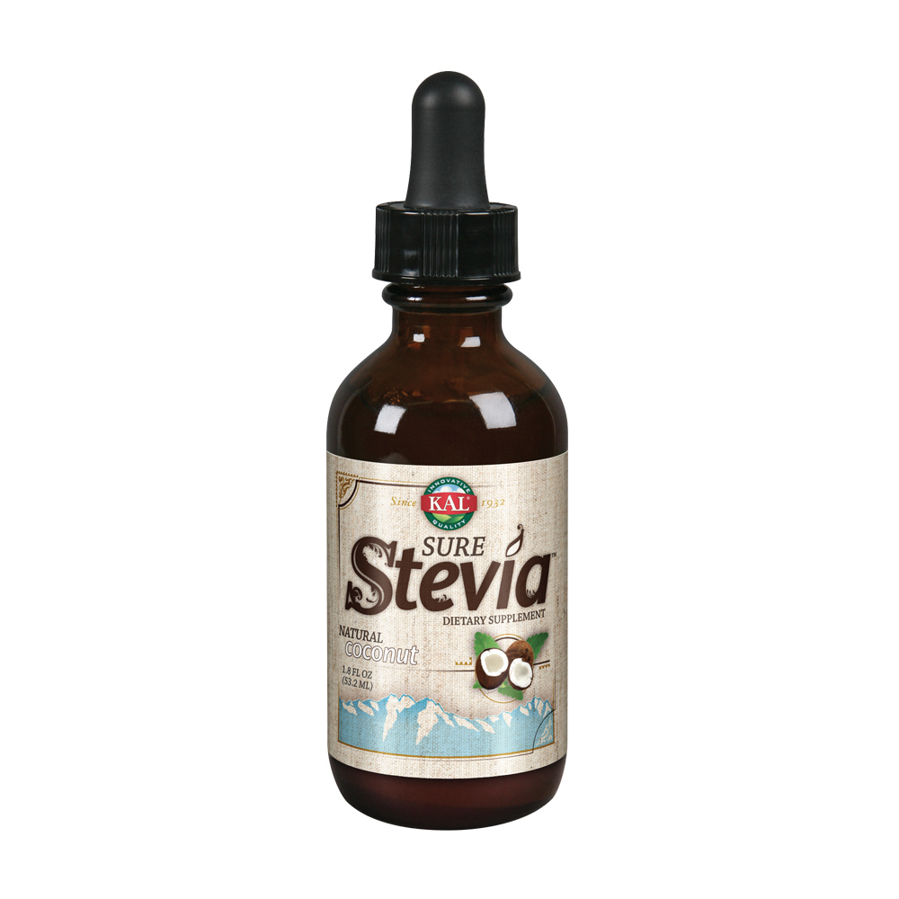 Fodmaps Gluten More Kal Pure Stevia Liquid Extract Coconut Fl Oz Spoonful