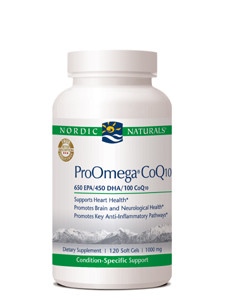 Nordic Naturals ProOmega COQ10 Dietary Supplements Soft Gels