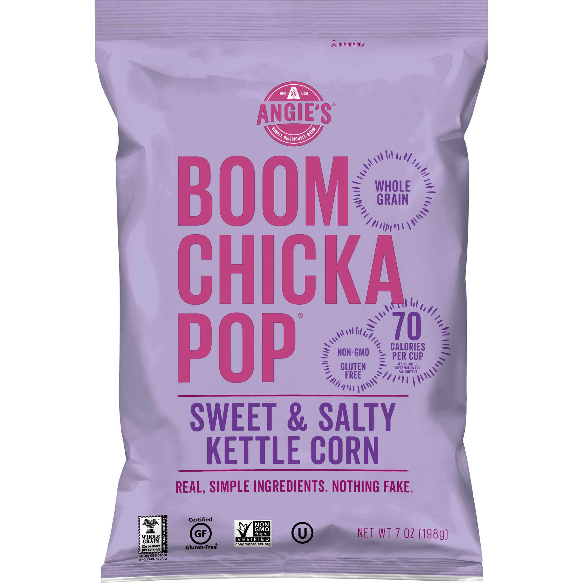 boom chicka pop kettle corn vegan