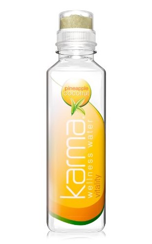 Karma Culture Karma Water, Vitality Pineapple Coconut, 18 Fl Oz, 12 Ct