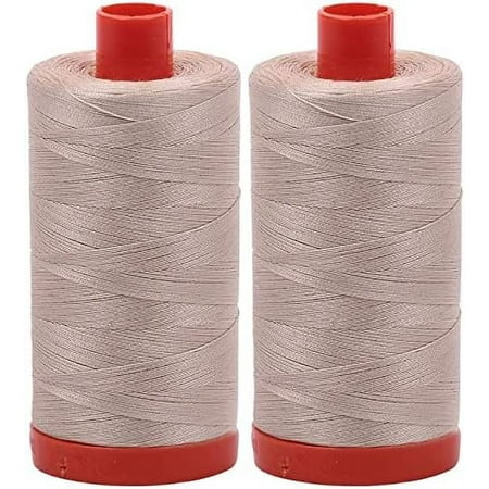 - 50WT - ERMINE (2312) Solid - Mako Cotton Thread - 1422 Yards Each