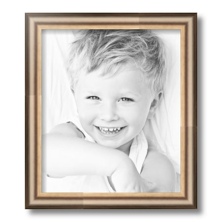 ArtToFrames 12x14  Anique Silver Picture Frame  Silver Wood Poster Frame  with Regular Glass and Foam Backing 3/16 Inch (FBPL-4964)