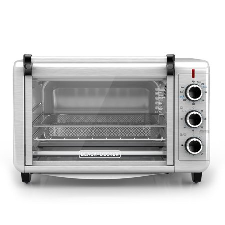 Black+Decker Crisp 'N Bake 6-Slice Air Fry Toaster Oven - TO3215SS