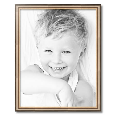 ArtToFrames 22x28  Anique Silver Picture Frame  Silver Wood Poster Frame  with Regular Acrylic and Foam Backing 3/16 Inch (FBPL-4964)