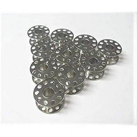 2518-a. 10 New Metal Bobbins  Class 15  Compatible W/White Sewing Machines  Plus Others as Below: