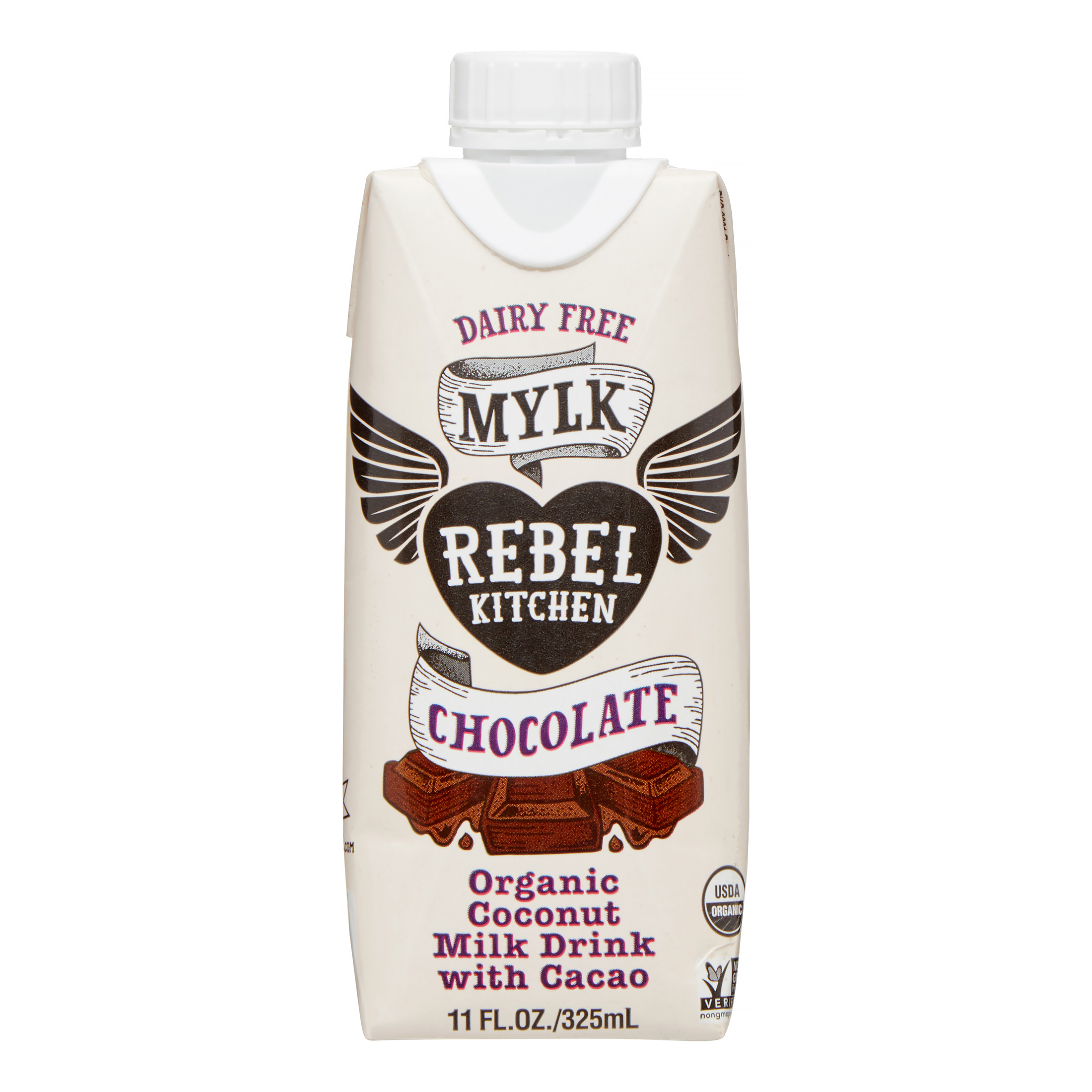 REBEL KITCHEN, ORGANIC COCONUT MILK DRINK WITH CACAO, CHOCOLATE, CHOCOLATE
