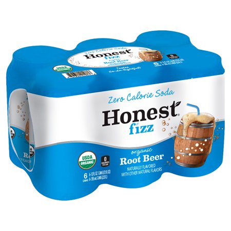Honest Fizz Organic Root Beer, 12 Fl. Oz., 6 Count
