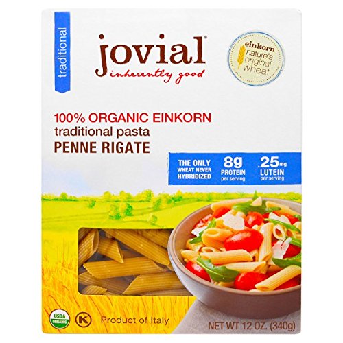 Jovial Organic Einkorn Traditional Pasta Penne Rigate -- 12 oz