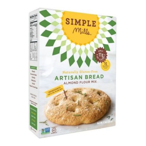 Simple Mills, Almond Flour Artisan Bread Mix, 10.4 Oz(Case of 6)
